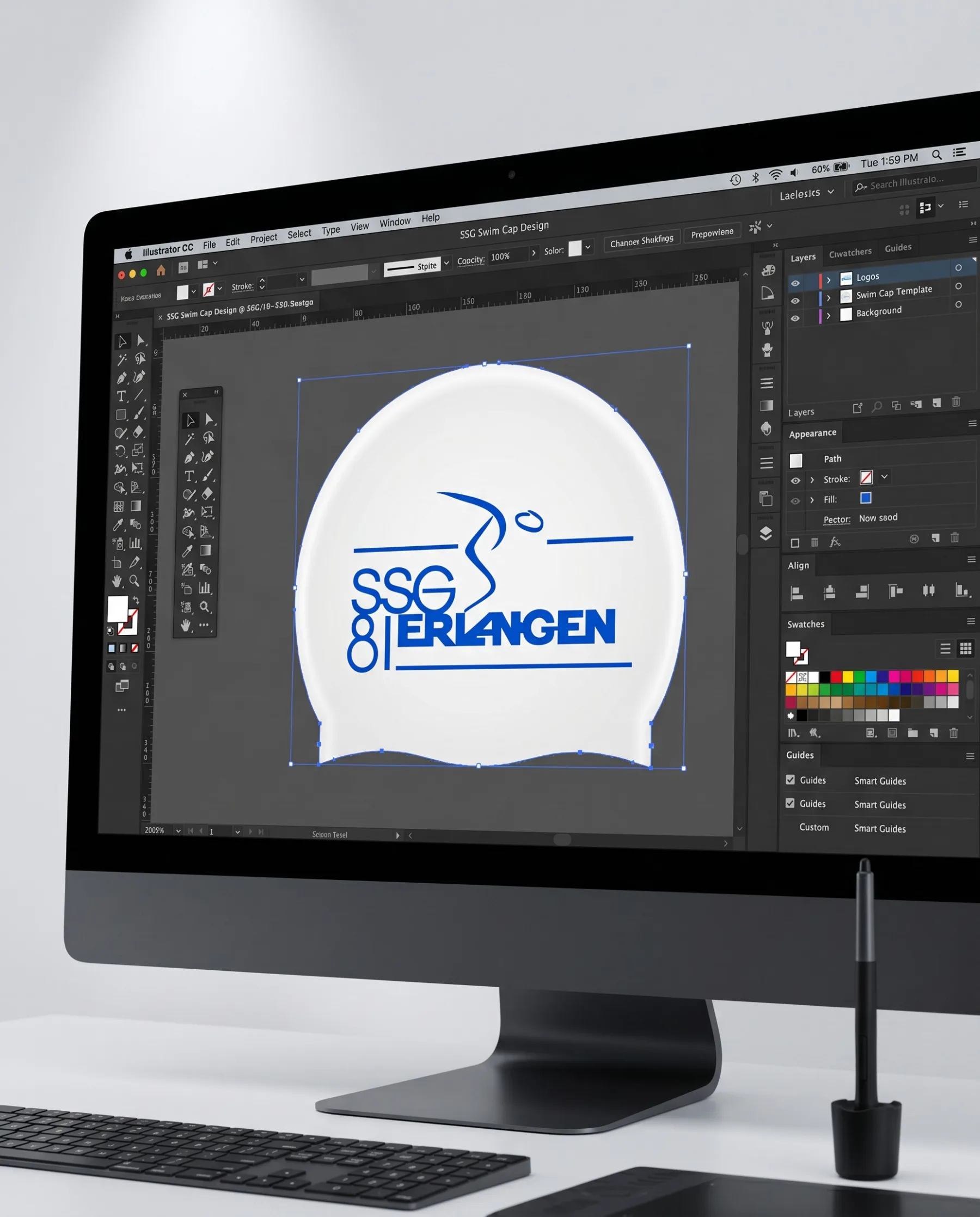 Designer setzt euer Logo auf die Kappe